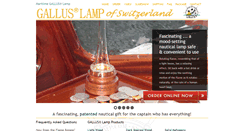 Desktop Screenshot of galluslamp.com
